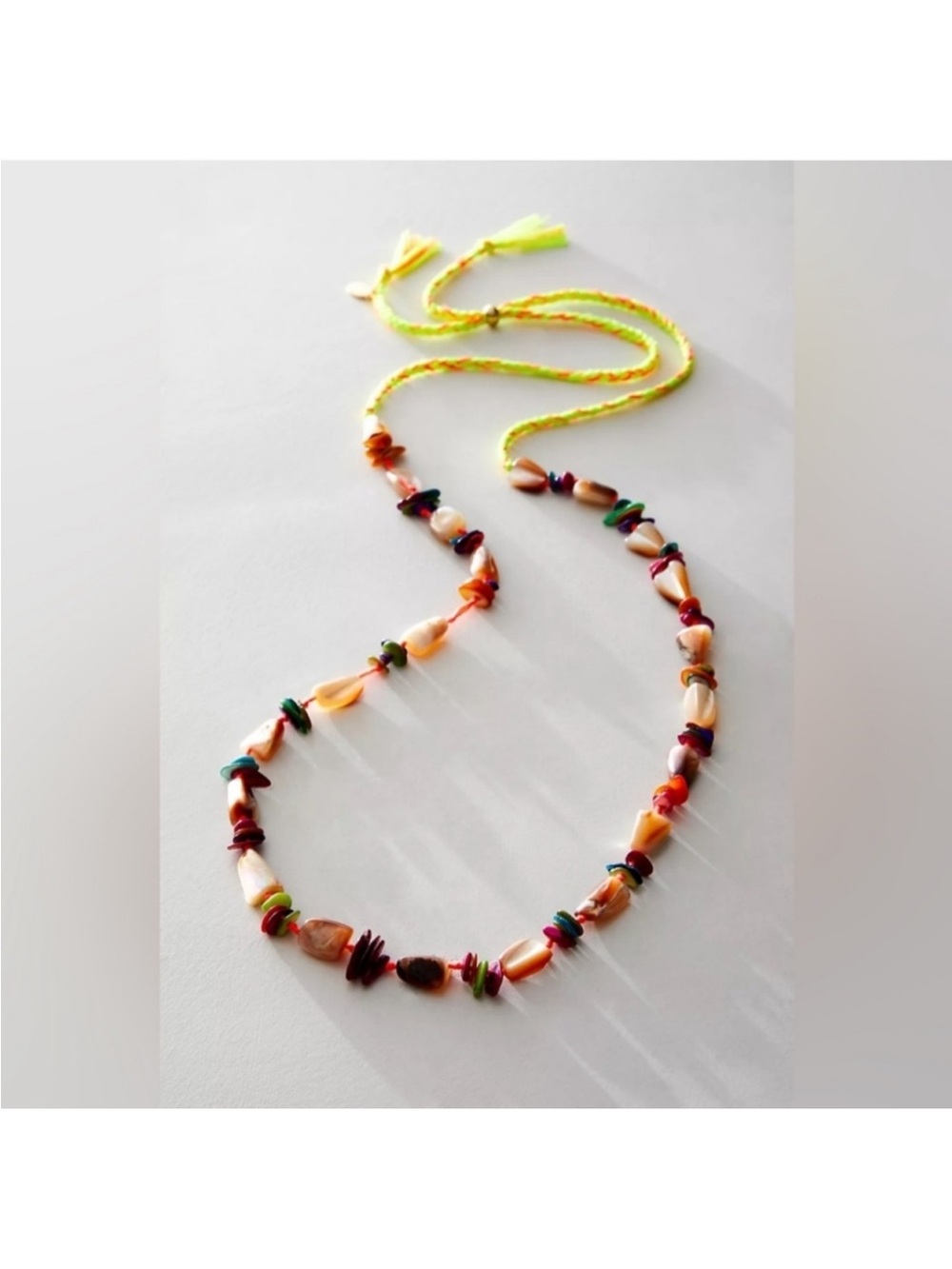 FREE PEOPLE X ARIANA OST: “At The Market” Artisanal Necklace NWOT